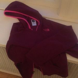 Northface fleece jacket/ med 10-12